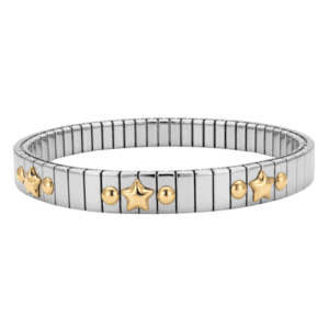 Pulsera Resorte Estrella Dos Puntos