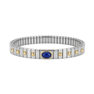 Pulsera  Resorte Piedra Lapislázuli