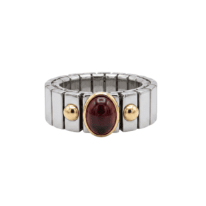 Anillo Resorte Granate