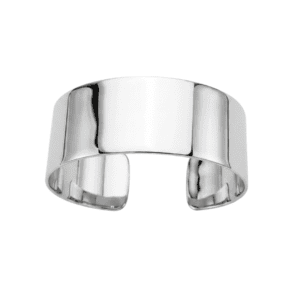 Brazalete Venecia Rodio Liso