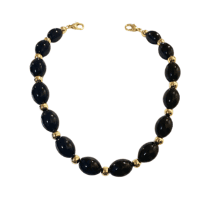 Collar Ágata Negra