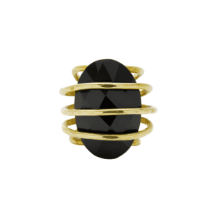 Anillo Jaulita Ónix Negro