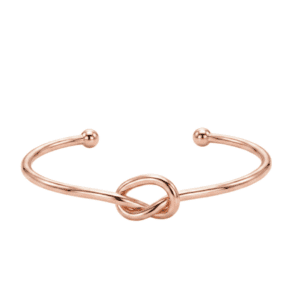Pulsera Nudo Oro Rosa