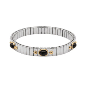 Pulsera Resorte Cinco Ónix Negro