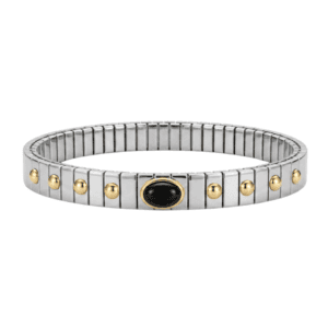 Pulsera Resorte Ónix Negro