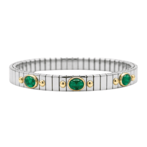Pulsera Resorte Tres Jade Verde