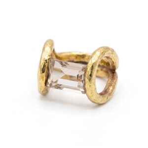 Anillo Cuarzo Ahumado